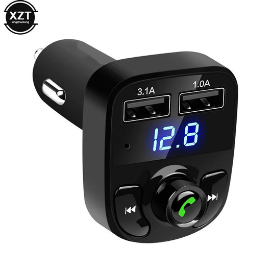 FM Transmitter Bluetooth 5.0 Handsfree Car Kit Audio
