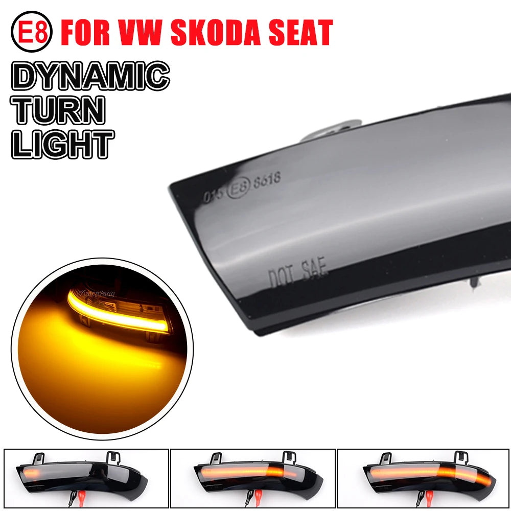 Dynamic Blinker Turn Signal LED For Volkswagen GOLF 5 GTI plus MK5 Jetta Passat B6 B5.5 Variant EOS Sharan for VW arrow light