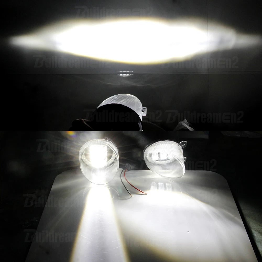 LED Fog Light DRL Canbus Angel Eye Fog Daytime Running Lamp For Volkswagen VW Golf Mk5 Rabbit GTI (1K) 2004-2009